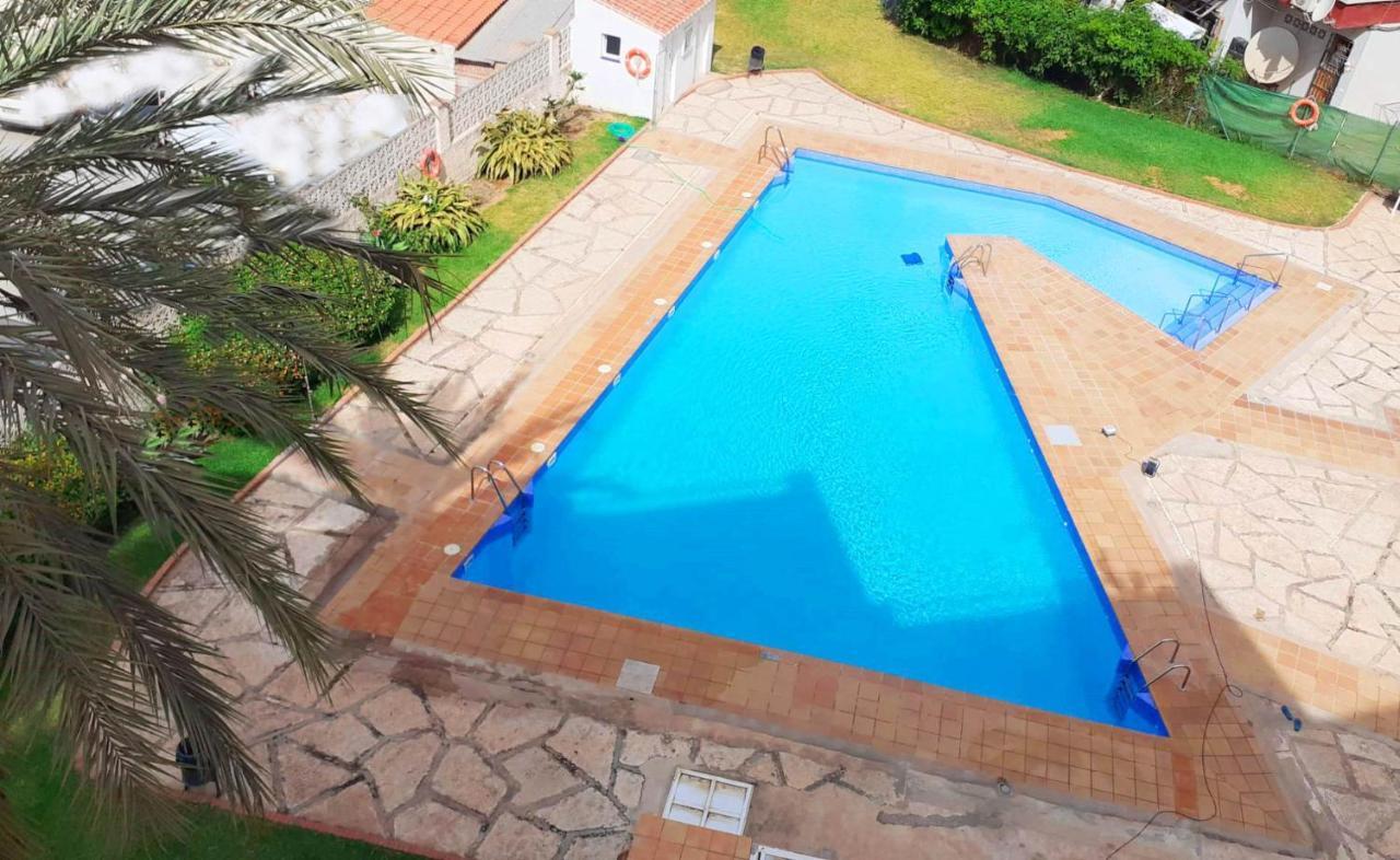 Bright Studio With Pool, Torrecilla Beach Nerja Luaran gambar